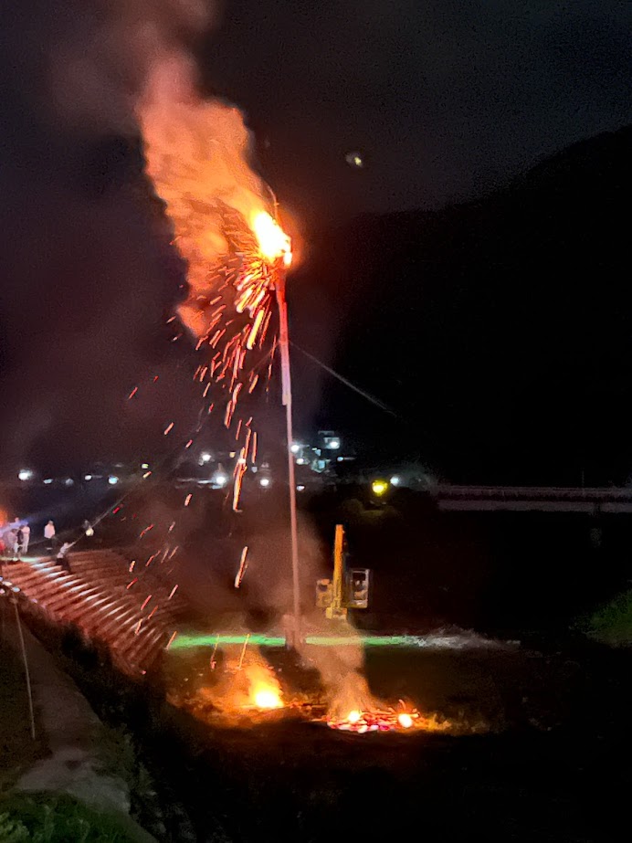 伝統の火祭　上松　2023年8月19日(土)・24日(木) ・26日（土）開催です。