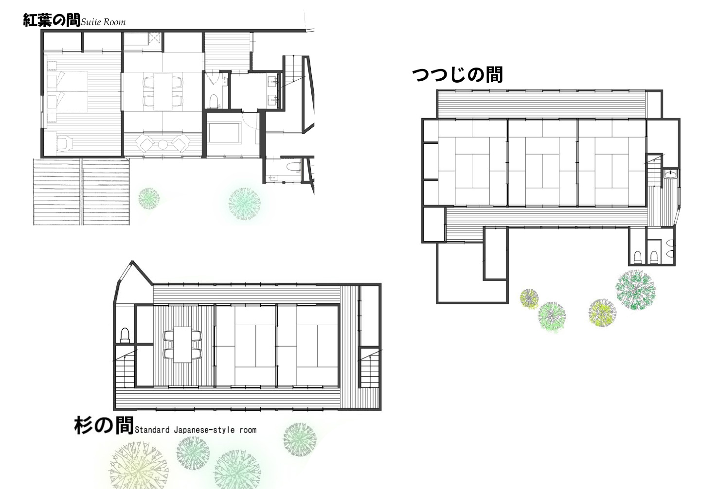 客室図面